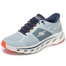 Zapatillas Skechers Go Walk Glide Step 2.0 Zalor Slip-Ins para hombre, Slate, 16