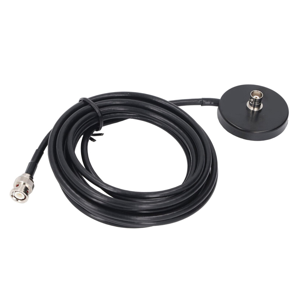 Magnetic Bnc Antenna Mount With 5M Rg58 Cable, Stable Signal Roof Base For Cb Radio And Vehicle Use 9330225103585