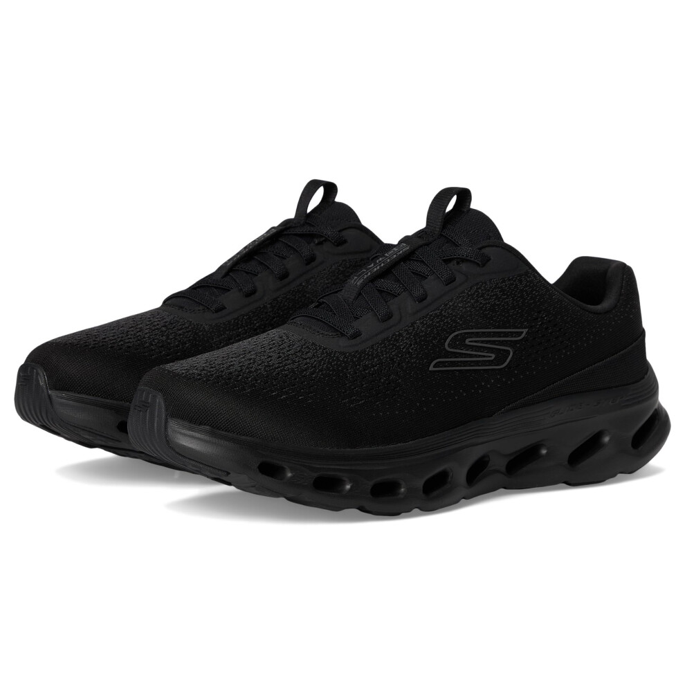 Skechers Women's Go Walk Glide Step 2.0 Vanessa Sneaker, Black/Charcoal, 8.5