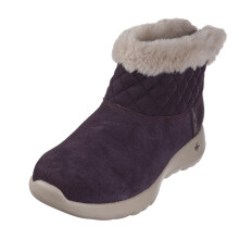 Botín Skechers On-The-Go Joy-Snow Day para mujer, ciruela, 9