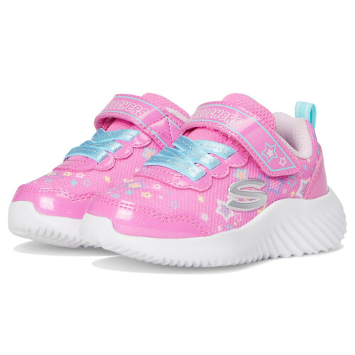 Skechers Skechers Kinder Mädchen Bounder Sneaker, Pink/Multi, 9 Kleinkind