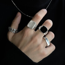 2024 Gothic Skeleton Unisex Ring Set Punk Grunge Butterfly Frog Woman Man Jewelry Hip Hop Party Street Ring Accessories New Gift