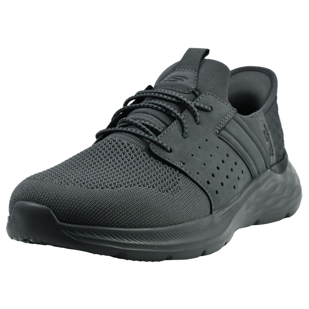 Skechers Men's Garner Newick Hands Free Slip-In, Charcoal, 8.5 M Us