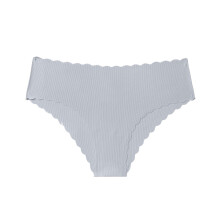 Dámské bezešvé hipster kalhotky, neviditelné, ledově hedvábné, strečové, sada, bikiny, bílé, velikost S