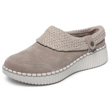 Skechers Dames Wilshire BLVD - Cloudy Skies, Open Back Mule, Taupe, 5M
