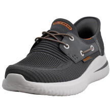 Skechers Uomo Slip-Ins: Delson 3.0 - Roth Scarpe, Charcoal/Arancio, 11.5 M US
