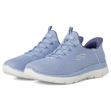 Skechers Sneakers Donna Summits-Dream Chaser Slip-Ins, Slate, 5.5