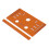 28x15cm Woodworking Cutting Machine Base Plate, 4 Inch Guide Plate 15