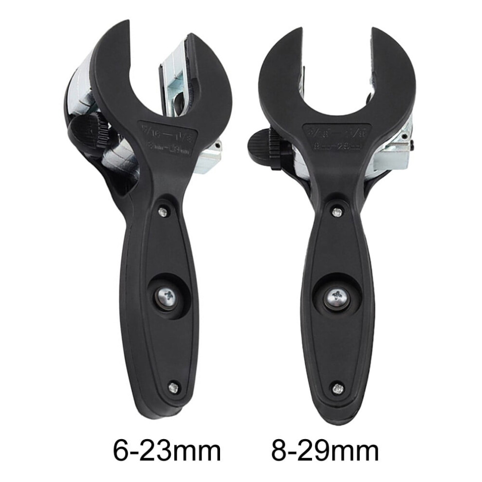 2Pcs Ratchet Tube Pipe Cutter For 6-23Mm & 8-29Mm Copper Cutting Tools Aluminum Alloy Ratchet Tube Pipe Cutter Replacement Parts 9448483446648