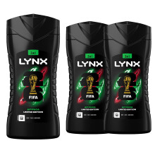 Lynx Limited Edition FIFA Africa 3in1 BodyWash 225ml, 3Pk
