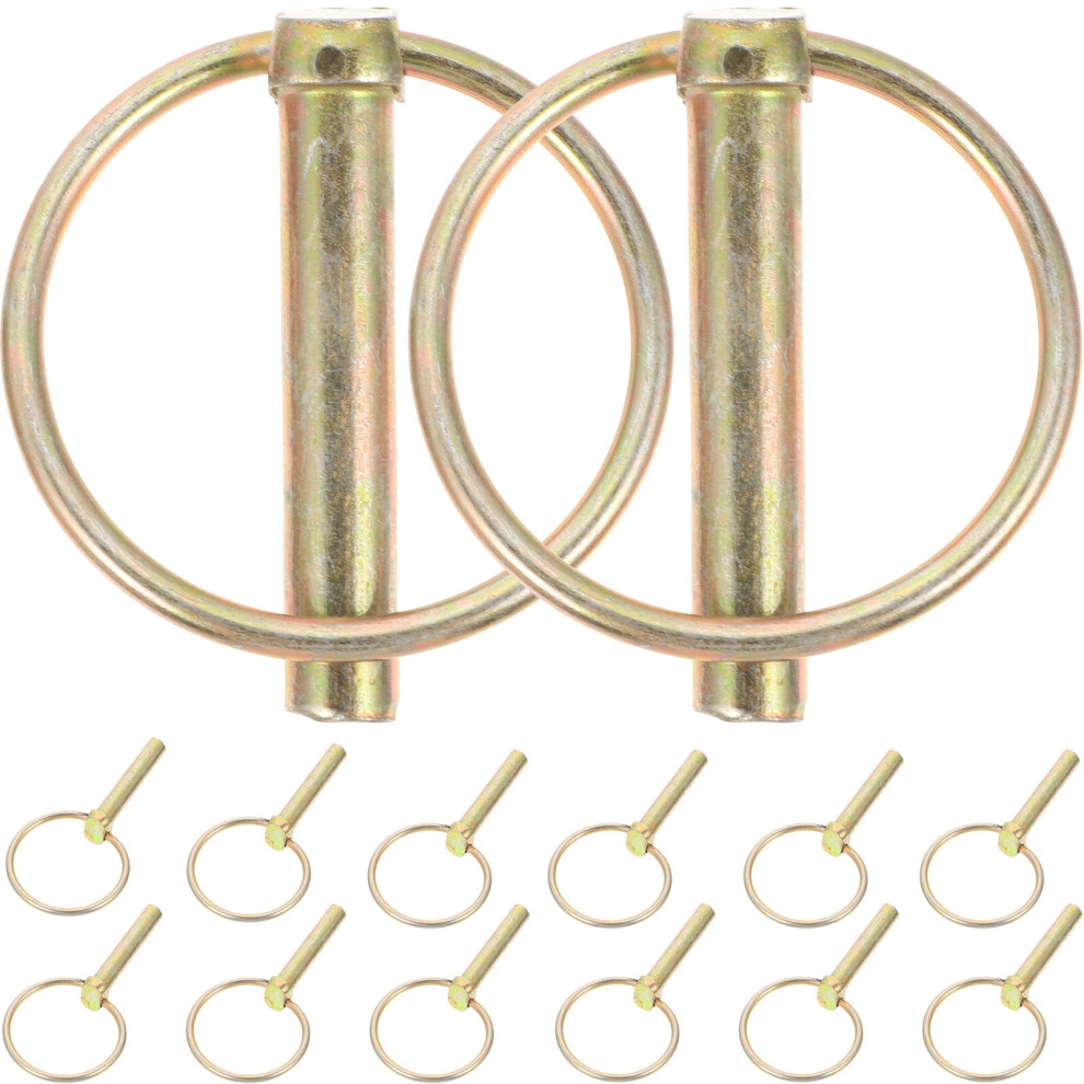 16 Pcs Trailer Parts 3 Point Tiller Tractor Safety Pin Loads Hitch Receivers 9448483448543