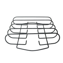 Stainless Steel Barbecue Stand,Non-Stick Rib Racks,Portable Barbecue Rack BBQ Outdoor Grill Rack for Garden
