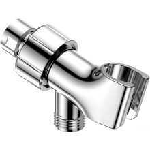 Shower Head Holder for Handheld Shower Head Premium ABS Adjustable Shower Arm Mount Bracket With Brass Swivel Joint Standard 1/2" Connector