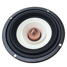 Haut-parleur de graves à cône en aluminium de 4 pouces haute fidélité pour systèmes audio domestiques et projets d'enceintes DIY : son de