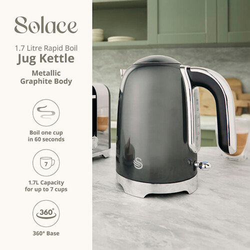 Swan Swan Solace Graphite Kettle 1