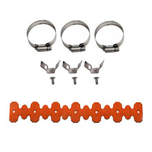 Isolamento termico per marmitta di scarico, protezione flessibile per tubo di scarico di moto e moto da cross.
