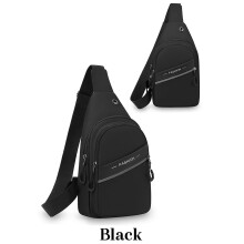 Bolsa transversal masculina – Leve e respirável, com vários compartimentos para corrida, esportes e uso diário.