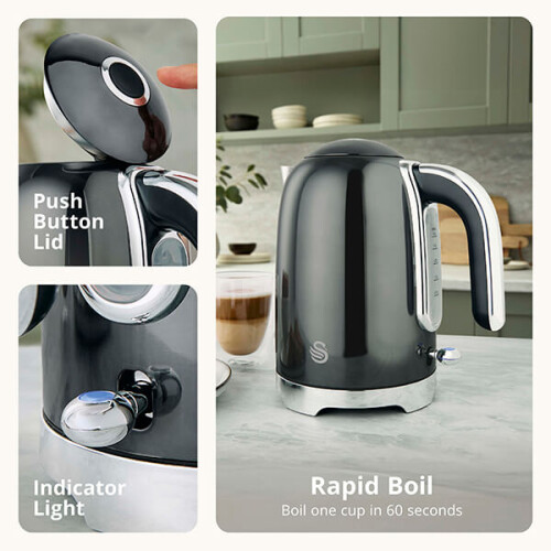 Swan Swan Solace Graphite Kettle 2