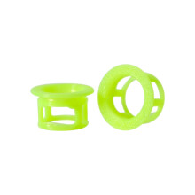 paire d'embouts de guidon de vélo, installation facile, phosphorescents. Embouts de guidon pour vélo.