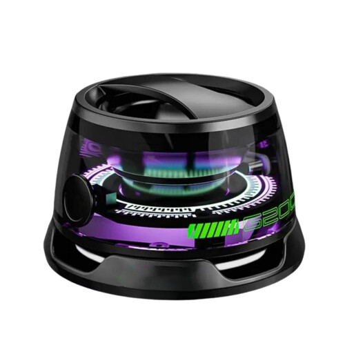 Μαγνητικό ηχείο Bluetooth G200 με RGB Light Show, τρισδιάστατο ήχο και βάση τηλεφώνου—συμβατό