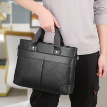 15,6-palcová PU taška na notebook cez rameno, vodoodpudivá pracovná a školská taška, čiernohnedá, 13,78 x 10,24 x 2,8 palca, ľahká a