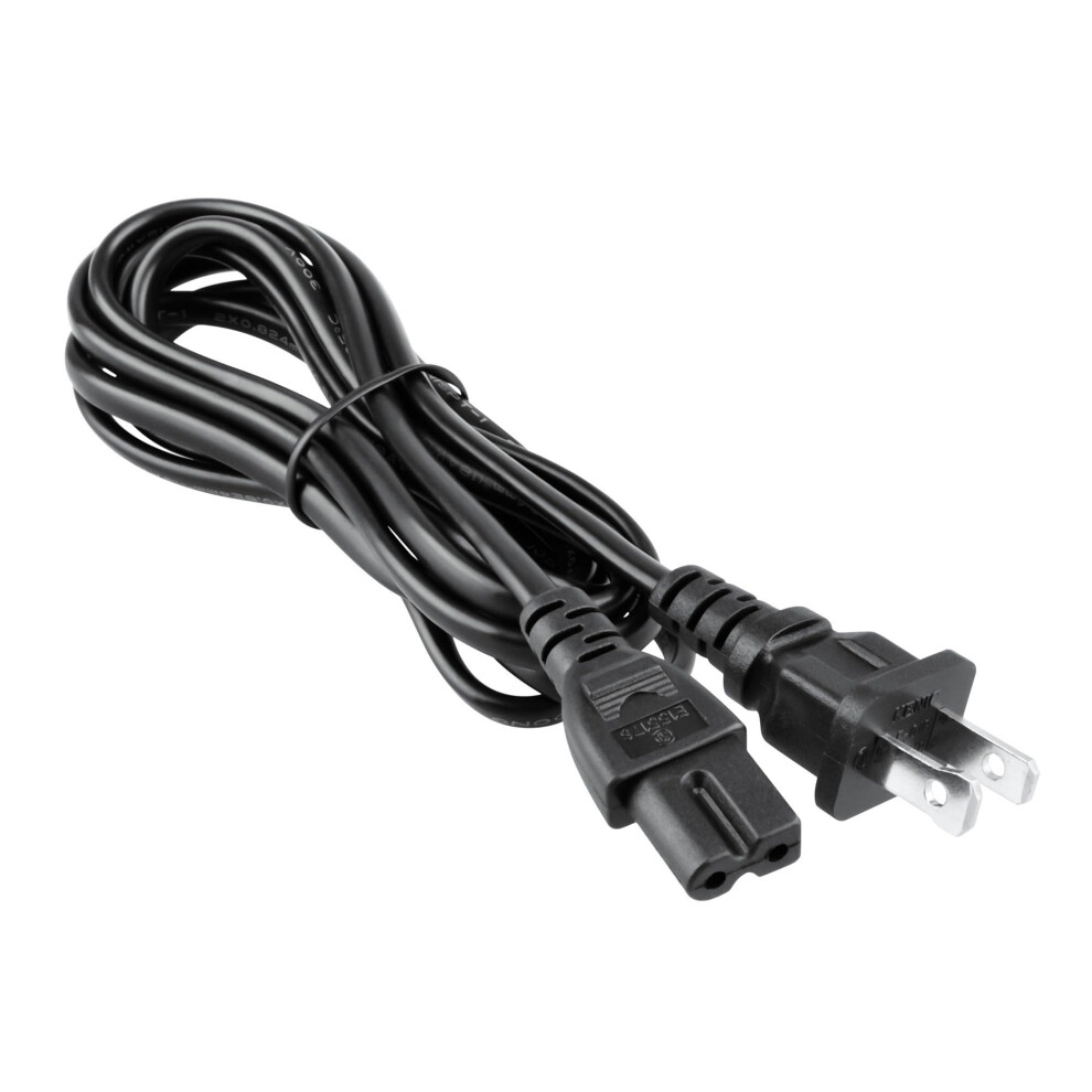 6Ft Ac Power Cord For Panasonic Pvd4735s Dvd Vcr Vhs Player 2Prong Power Cable Replacement 9073542783077