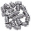 60 Pcs Copper 5mm Light Emitting Diode LED Holder Mount Panel Display 2