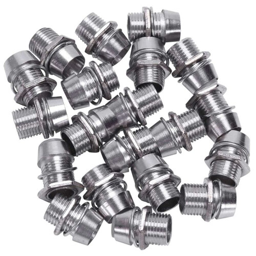 60 Pcs Copper 5mm Light Emitting Diode LED Holder Mount Panel Display 1
