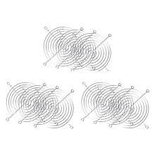 9Pcs 120mm 4.7 Inch Metal Fan Guard Protective Grill for PC Ventilator