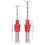 2Pcs Countersink Drill Bits Set, 3mm & 4mm, Alloy Steel 4
