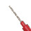 2Pcs Countersink Drill Bits Set, 3mm & 4mm, Alloy Steel 5