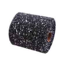 1 Roll 16 Yards Snow Dots Flower Wrapping Mesh Paper Dotes Mesh Florist Bouquet Packaging Wedding Birthday Decoration Black