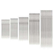 10 Sets Manual Thread Sewing Needles Embroidery Needles DIY Hand Craft Tool for Hand Sewing Sewing Needles Silver
