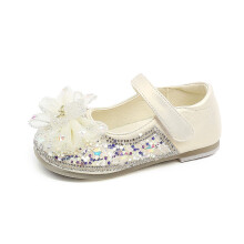 Girls Girls Mary Jane Shoes Dress Shoes Toddler Girl School Shoes for Girls Dress Mary Jane Party Wedding Princess Shoes Beige 2-2.5 Years