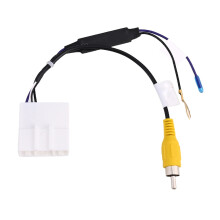 Car Radio Parking Rear Camera Video Plug Converter Cable Fit For Kia 2015+ 12V 24Pin Car Reverse View Adapter Cable