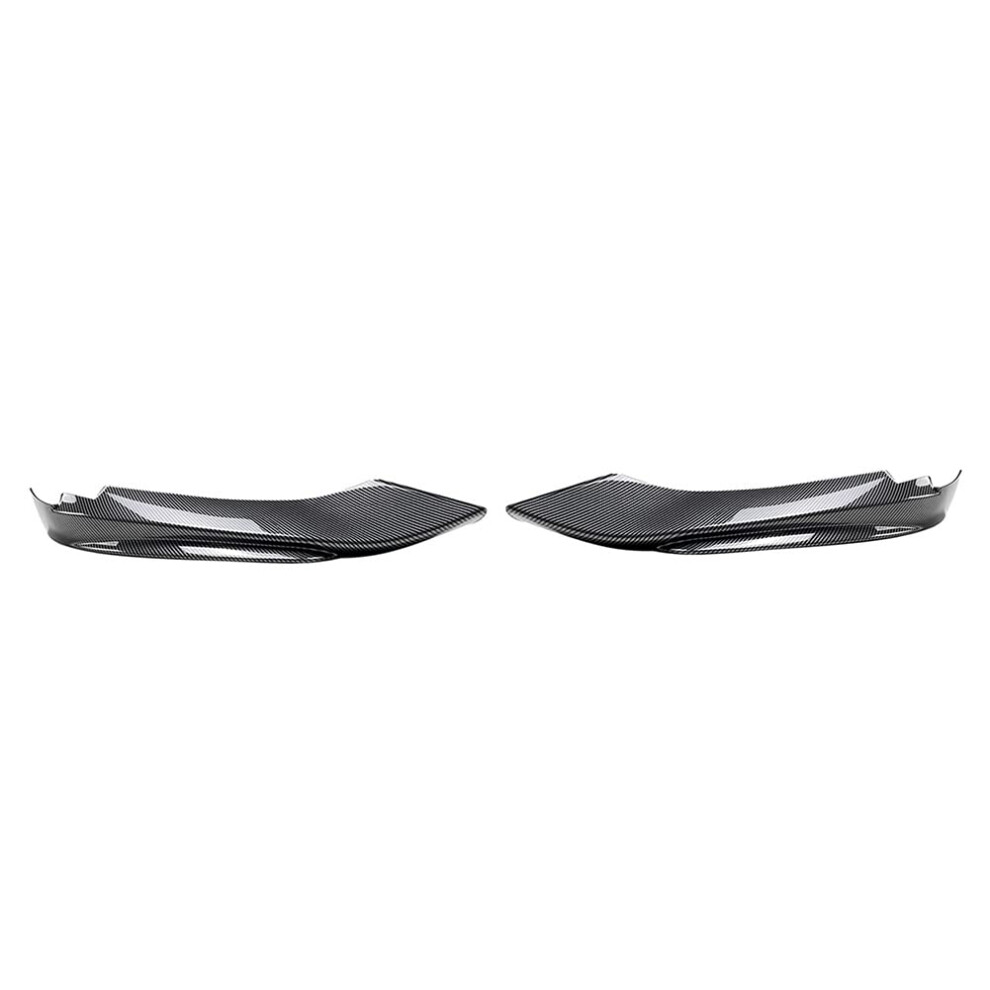 Front Bumper Splitter For Bmw 4 Series F32 F33 F36 M Sport, Abs Carbon Fiber Lip Spoiler With Sporty Aerodynamic Design And Uv Fade Protection 9330225104063
