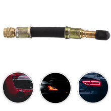 Topbathy Rapid Inflation Tube for Car Tires Dual Wheel Inner Tubes with Tight Seal Connection