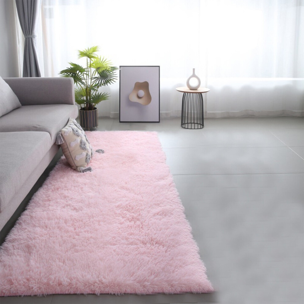 Plush Shag Area Rug,Soft Furry Carpet For Bedroom Living Room,Non-Slip Indoor Throw Rug,Kids Nursery Dorm Decor Holiday Gifts