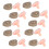 10 Sets Pink Plastic 3D Triangular Doll Eyes 20x24mm Toy Accessories 9