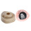 10 Sets Pink Plastic 3D Triangular Doll Eyes 20x24mm Toy Accessories 10