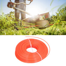 Garten-Rasenschneidesatz 120 m 2,4 mm Nylon-Runddraht für Rasenpflege