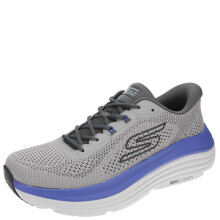 Skechers Herren Max Cushioning Endeavour Slip-in Grau/Blau 8.5 Medium