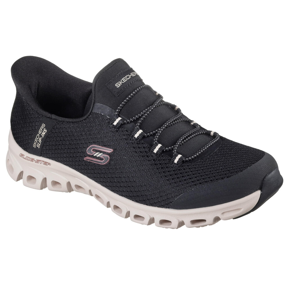 Skechers Glide-Step - Vibey Hands Free Slip-Ins, Bknt, 8.5