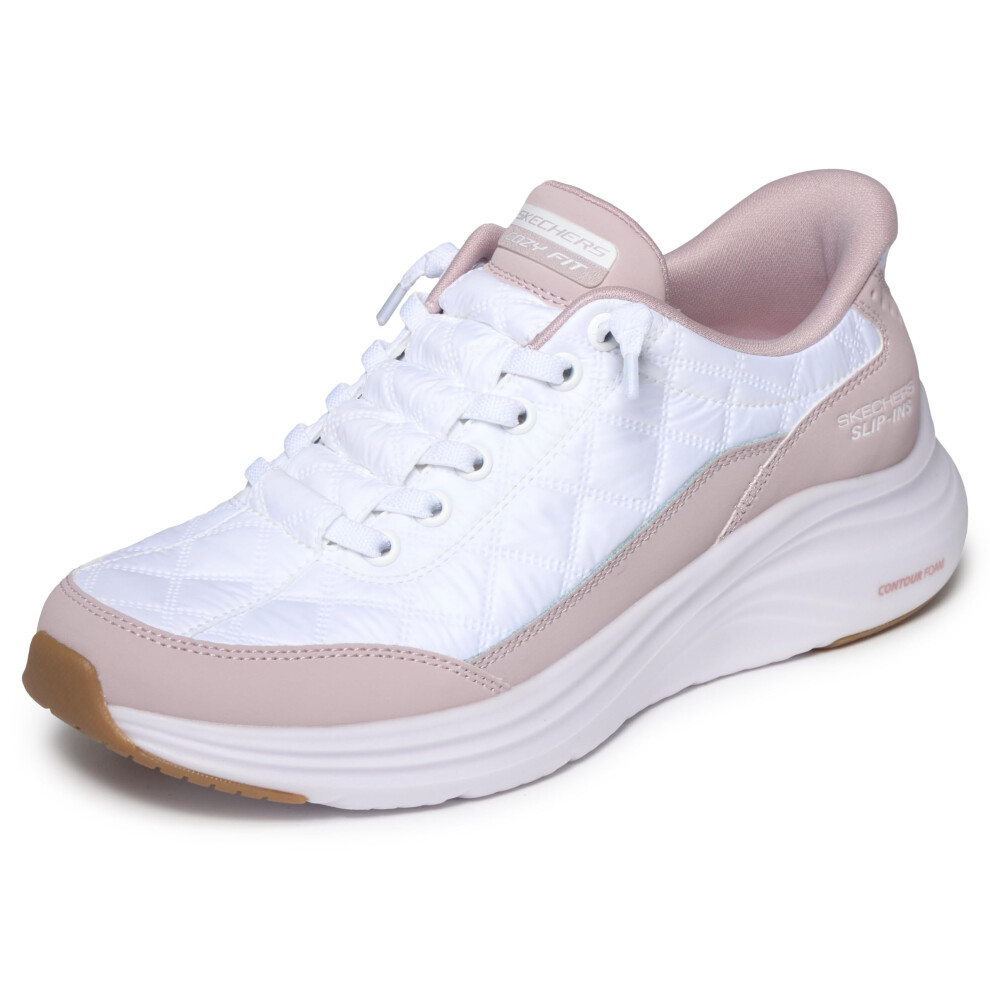 Skechers Contour Foam Cozy Fit Hands Free Slip-Ins, Lav, 11W