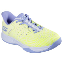 Skechers Dames Viper Court Reload Hands Free Slip-Ins Pickleball Sneakers, Lime, 6