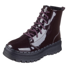 Skechers Dames Jammers - Cool Blocker Enkellaarzen, Kleur Bordeau, Maat: 7 M US