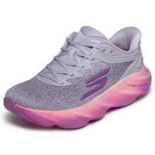Zapatillas de Correr Skechers Aero Burst Slip-Ins para Mujer, Lavanda/Rosa Neón, 6