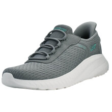 Skechers Scarpe Slip-ins Bobs Squad Chaos-in Color per Donna, Grigio Piccione, 9.5 M US