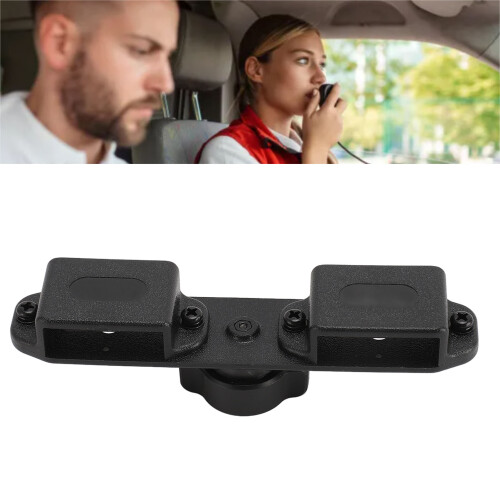 Handheld Car Radio Vent Mount ABS Black Quick Release Ball Head 17mm 1