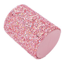 Makeup Brush Storage Box Portable Cosmetic Organizer Travel Pink Design